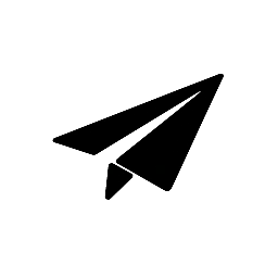 Golfo moments logo samolot z papieru czarny